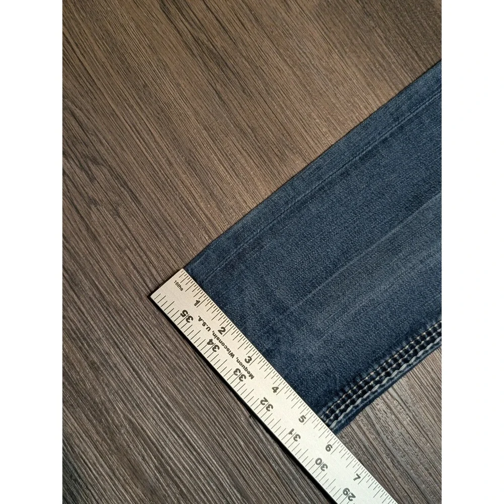 Rock Revival Betty Easy Skinny Jeans Womens 31 Medium Wash Embellished Y2K Denim